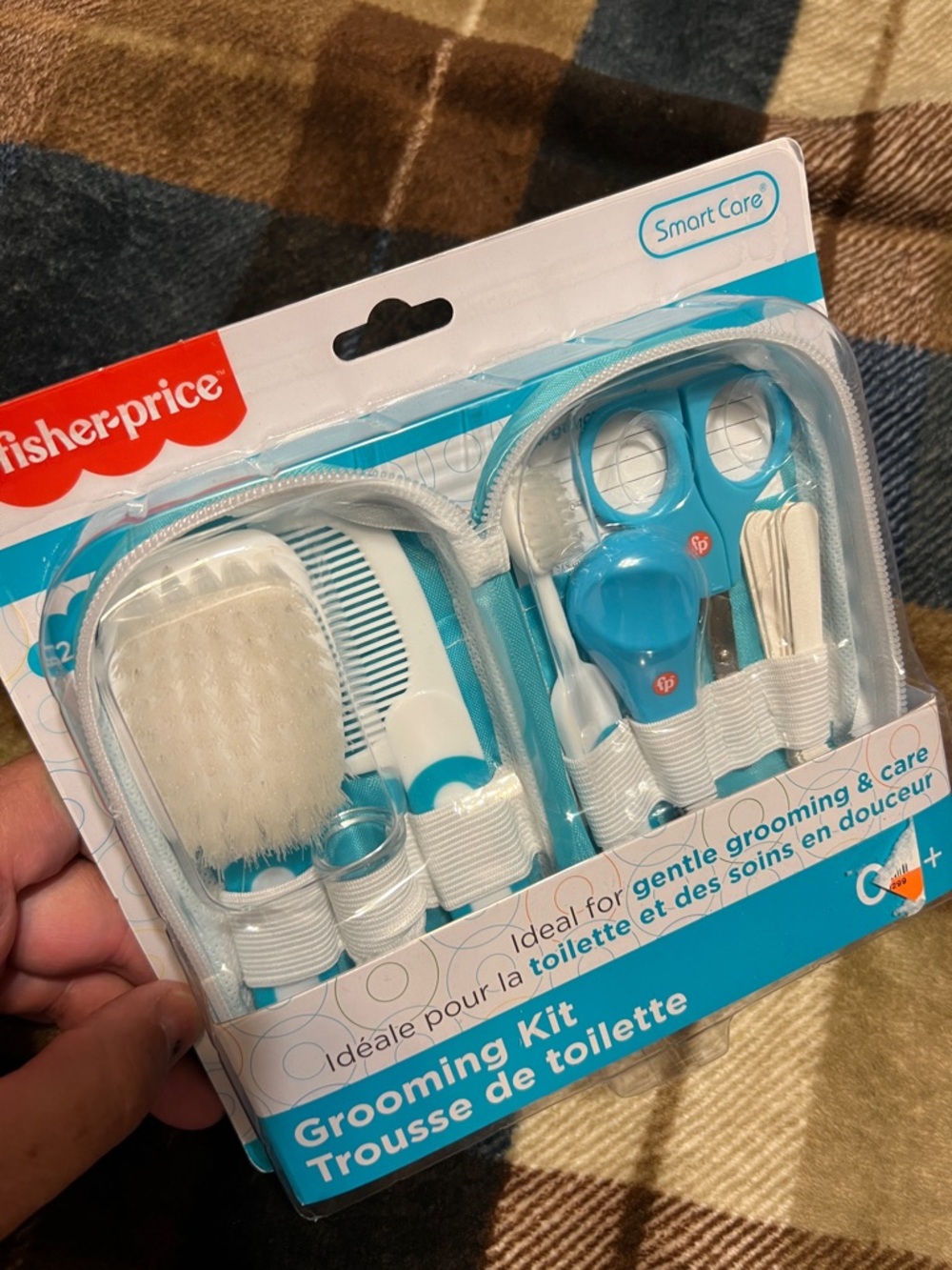 Fisher-Price Baby Grooming Set in Turquoise & White
